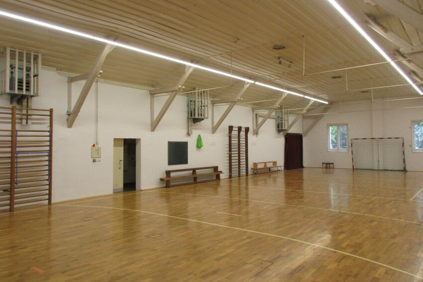 Die Sporthalle Sohland kann ber Verein oder privat genutzt werden.