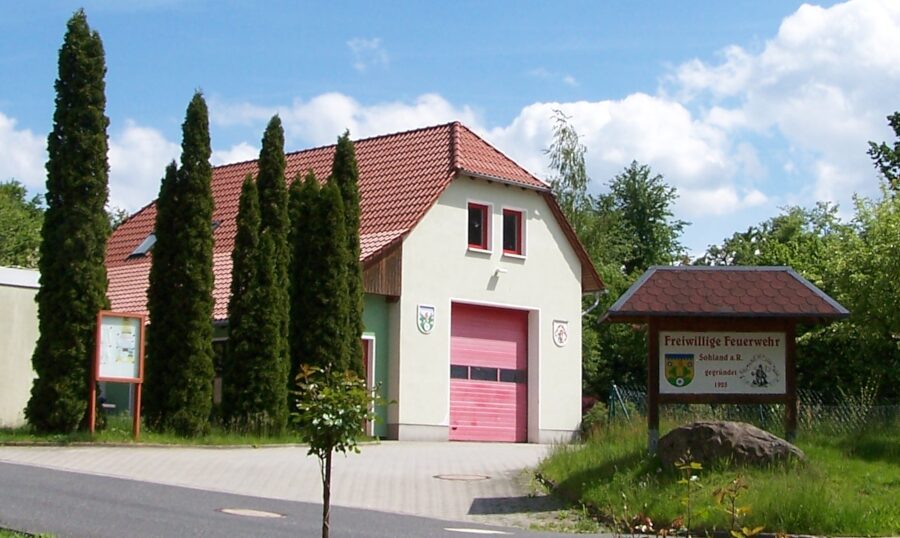 Gerätehaus der Freiwilligen Feuerwehr Sohland am Rotstein