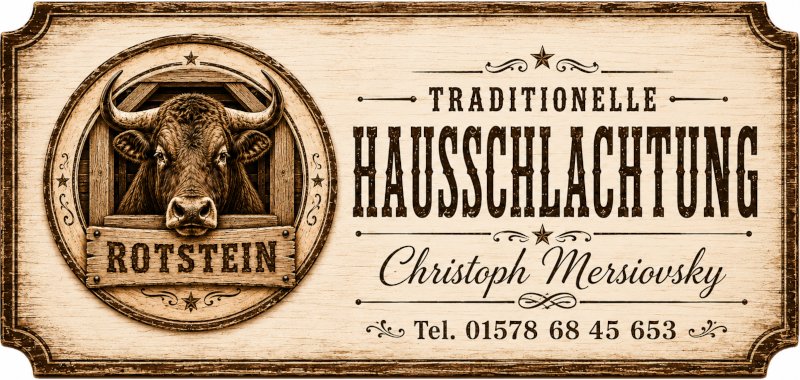 Gewerbe Sohland am Rotstein - Hausschlachtung | Christoph Mersiowsky