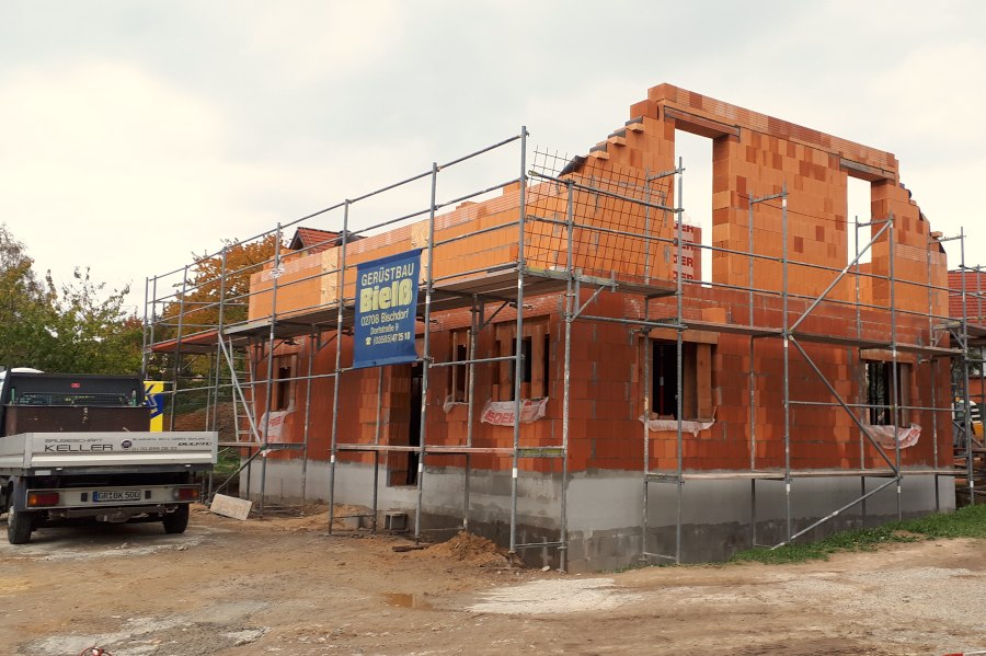 Baugeschäft Keller Sohland am Rotstein -Neubau Einfamilienhaus