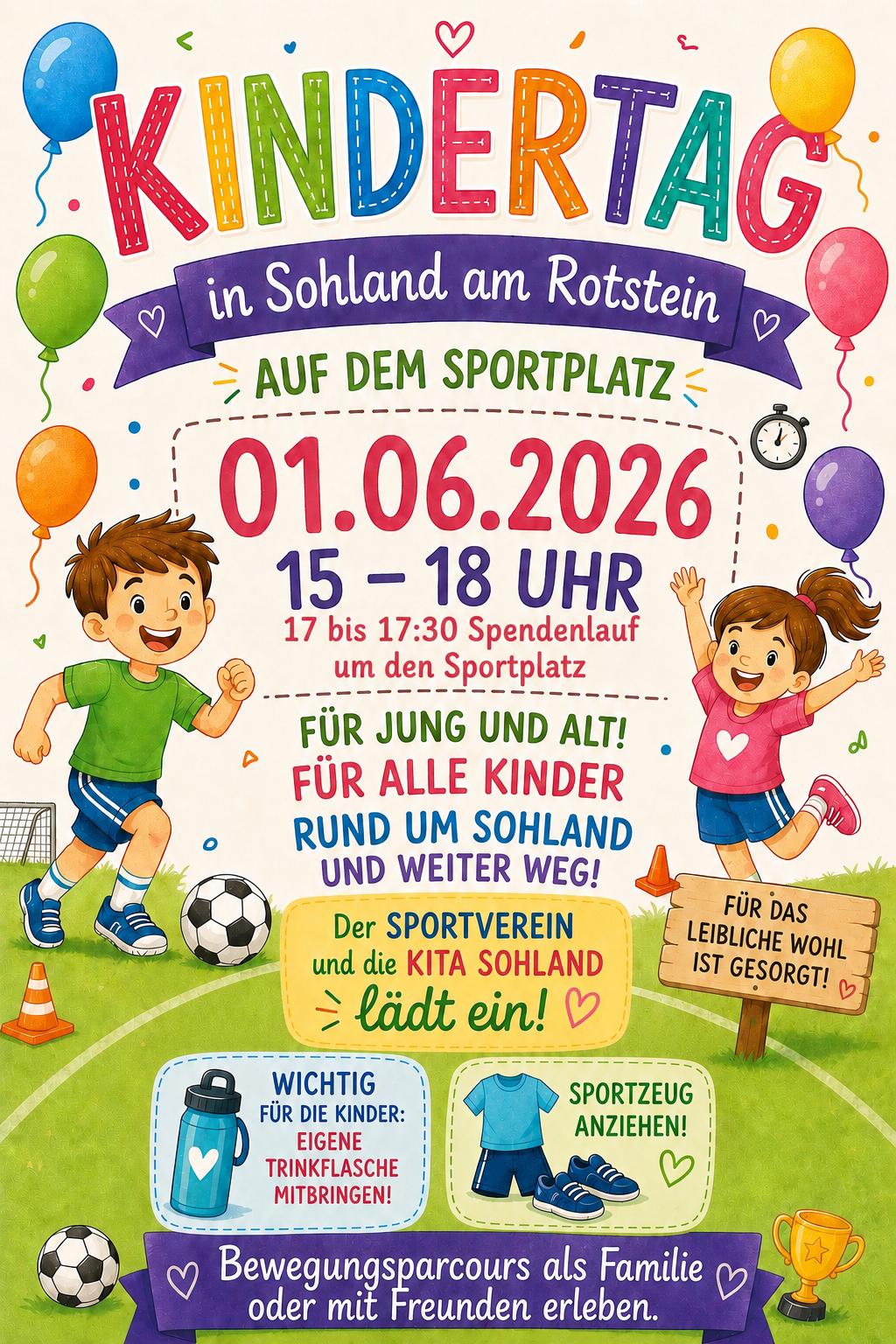 Kindertag 2026 in Sohland am Rotstein