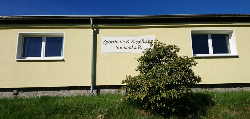Sporthalle und Kegelbahn Sohland am Rotstein