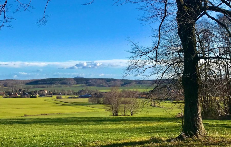 Weitblick Ruhe im Herbst in Rotstein im Herbst