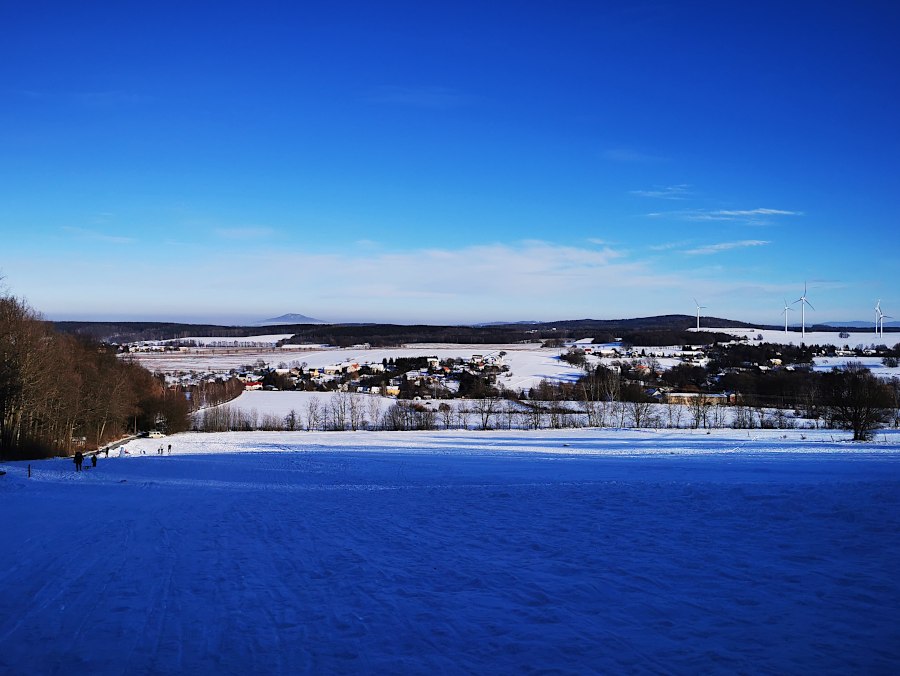 Winter in Sohland am Rotstein. Foto U. Gellrich