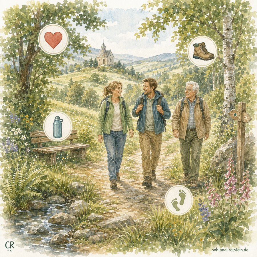 Bewegung Gesundheit Wandern