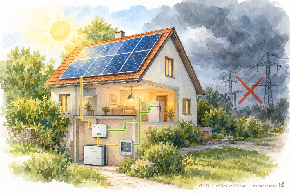 Photovoltaik bei Stromausfall – Notstrom & Insellösung