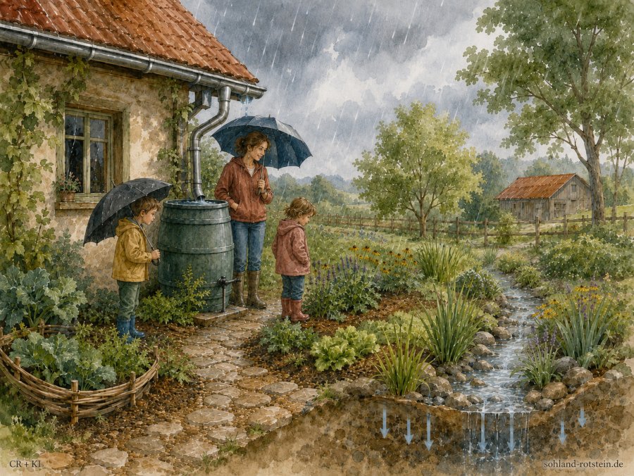 Regenwasser nutzen