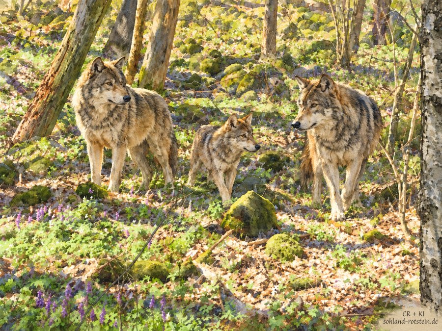 Wissen Landleben - Wolf in unserer Landschaft